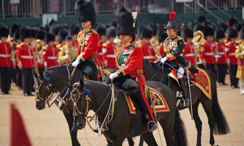 trooping the colour