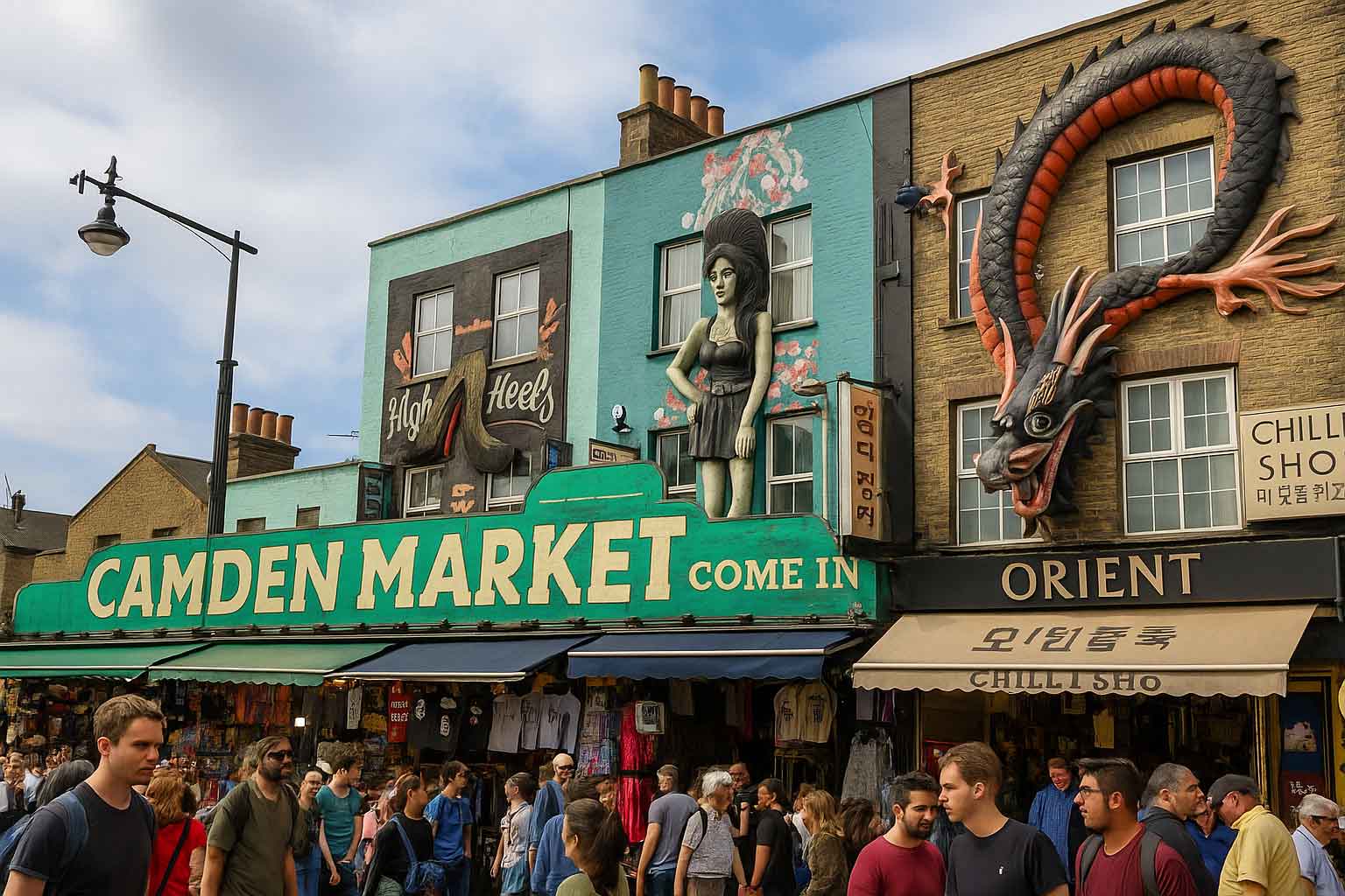 Camden market walking tour london tours tickets tiqets